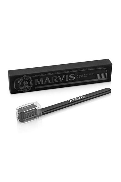 Marvis Medium Medium Hard Black Toothbrush