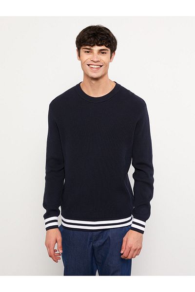 LC Waikiki Ανδρικό Πλεκτό Πουλόβερ - Μακρυμάνικο, Crew Neck