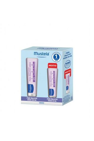 Mustela كريم فيتامين باريير 1-2-3 للوقاية من طفح الحفاضات 100 جرام + 50 جرام هدية