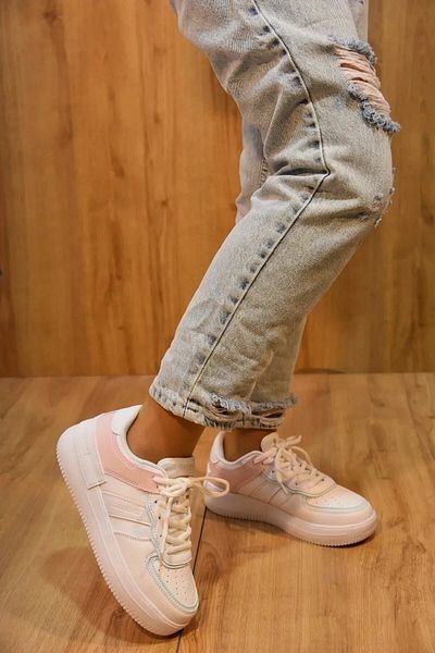 lumberjack Pantofi sport pentru damă Freya Wmn White Mint Memory Foam (talpă confortabilă).