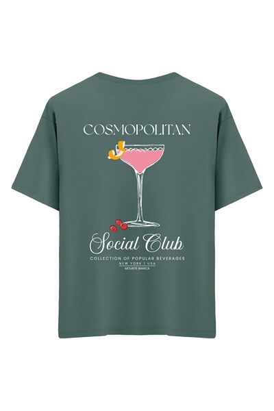 Mounte Bianca Unisex Cosmopolitan - Μπλουζάκι Oversize