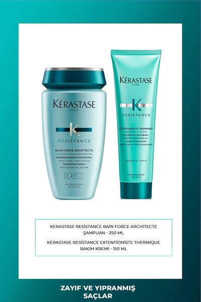 Kerastase Kérastase Resistance Extentioniste Onarıcı Şampuan 250 ml & Saç Kre...