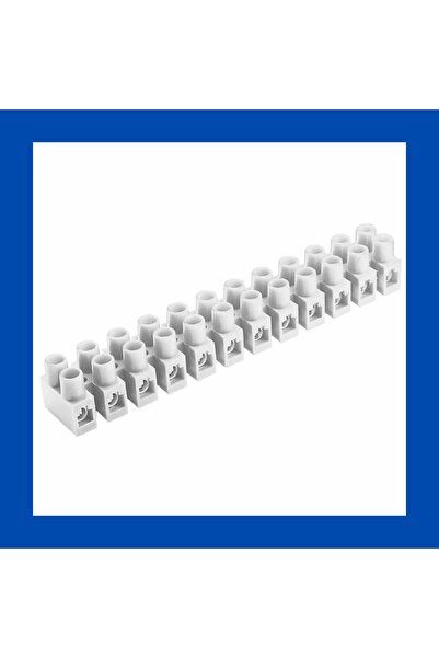 3 NO FIREPROOF ROW TERMINAL BLOCK WHITE