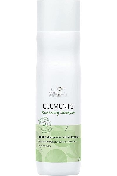 Wella Elements Renewing 250ml Hair Care Shampoo - Sulfate and Silicone-Free Renewing