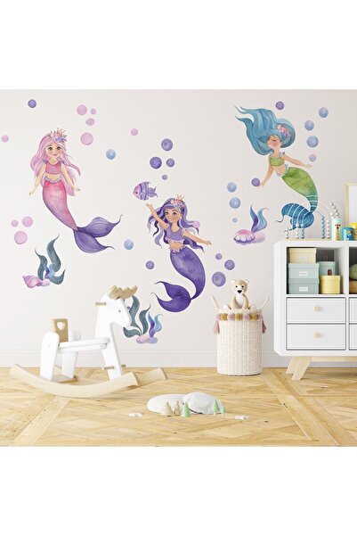 Happy Kid Rooms Deniz Kızı Çocuk Odası Duvar Sticker