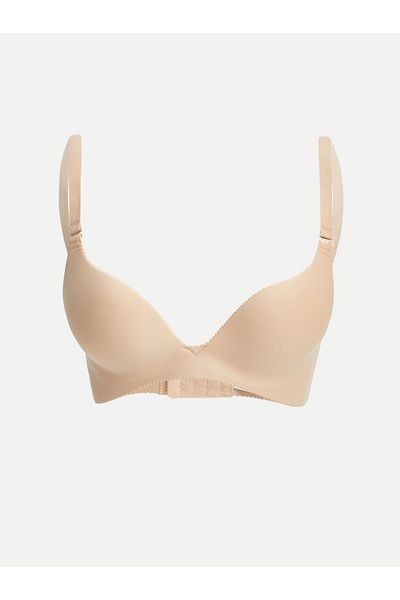 LC Waikiki Μασίφ μπλουζάκι με μισή επένδυση χωρίς σύρμα