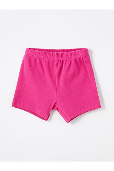 LC Waikiki Kislány pizsama szett rövidnadrággal - nyakú, rövid ujjú, nyomott