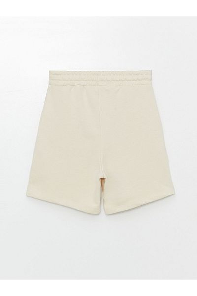 LC Waikiki Women's Straight Shorts - Elastic Waist