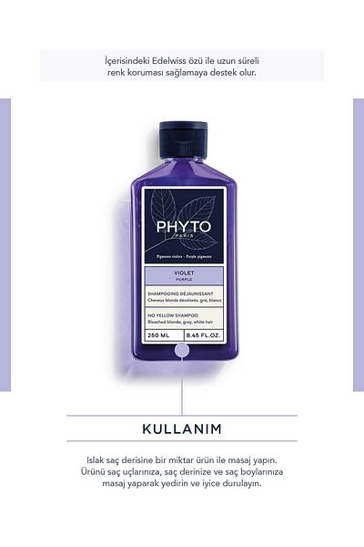 Phyto Purple Anti-Orange Purple Shampoo - 250ml