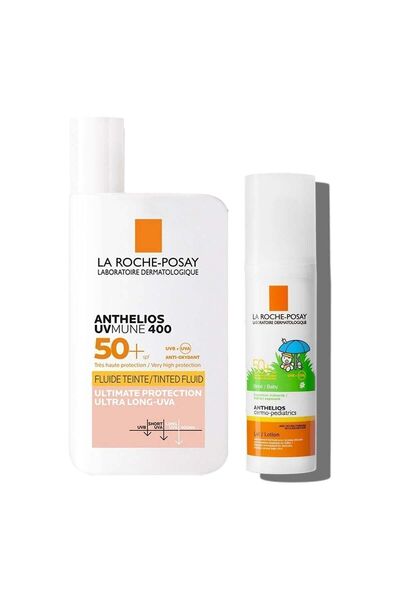 La Roche Posay Anthelios Tüm Aile Için Güneş Kremi Seti