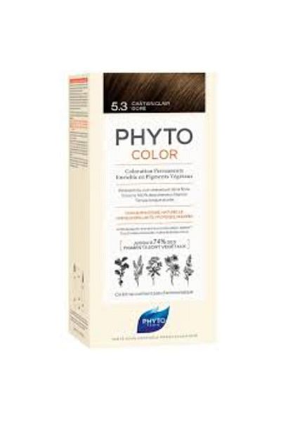 Phyto Light Chestnut Dore 5.3 – Kräuterhaarfärbemittel der neuen Serie