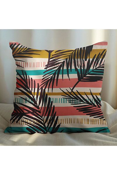 EJOYA Set de 2 perne și perne cu design modern - 45 cm 113489