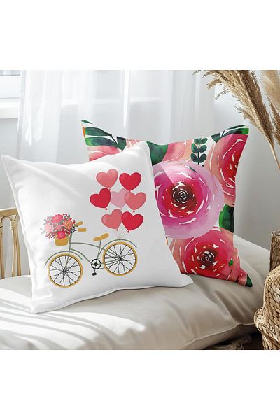 EJOYA Summer Love Designed 2-piece Pillow Set - 45cm 113505