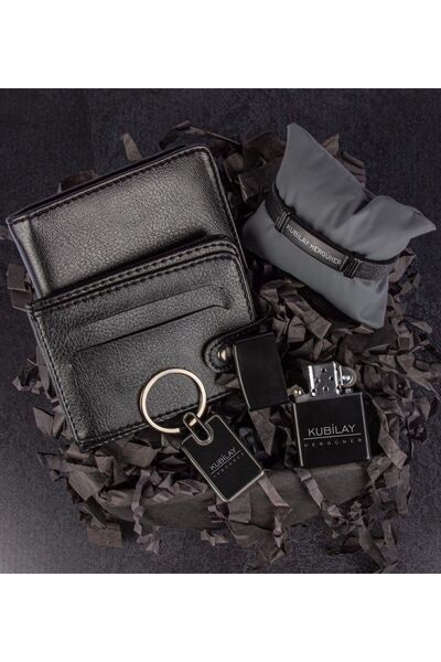 EJOYA Kişiye Özel Zippo Model Çakmak Cüzdan Kartlık Bileklik Ve Anahtarlık 106885