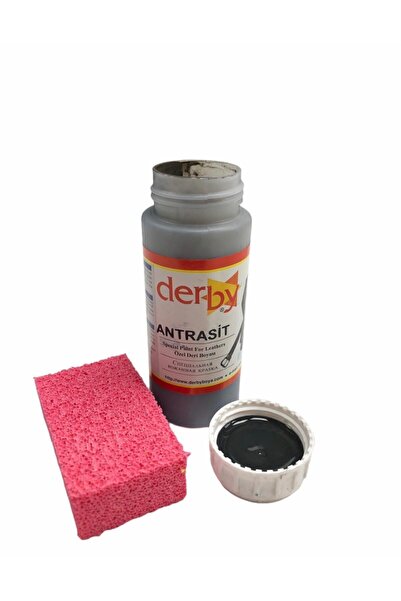 Derby Antrasit Mont Direksiyon Koltuk Deri Boyası 100ml