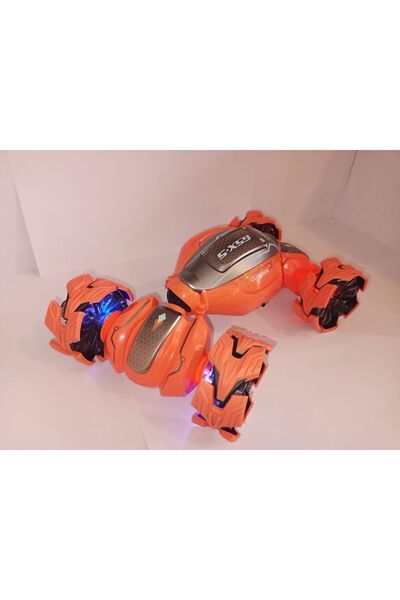 TilaToys 2.4 Ghz Uzaktan Kumandalı Şarjlı Işıklı Turuncu Stut Car