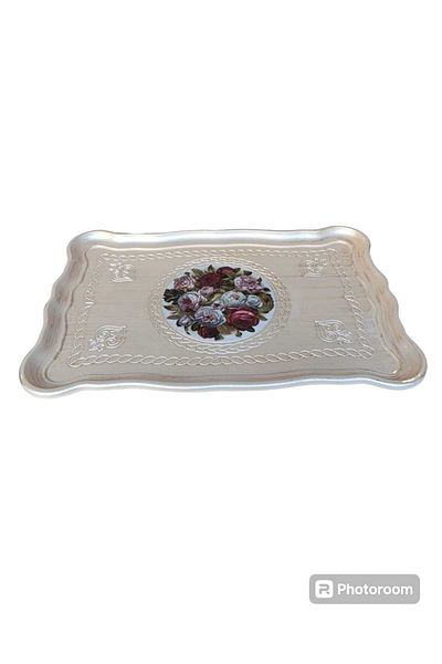 Kosova 0013 Large Rose Tree Tray - 45*29 cm (Mother of Pearl)