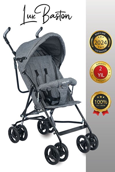 Baby Care Bc 81 Baston Puset Bebek Arabası Gri
