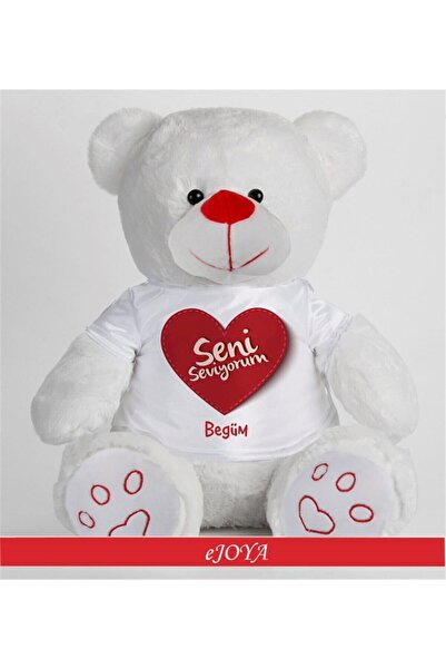 EJOYA Kişiye Özel Seni Seviyorum Peluş Ayıcık 50cm 81878