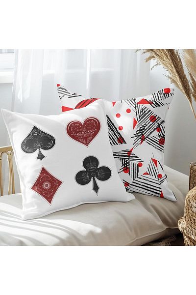 EJOYA 45cm Card Designed 2-piece Pillow Set - 113427