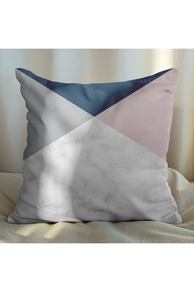 EJOYA Pernă din 2 piese și husă de pernă cu design modern 45 cm