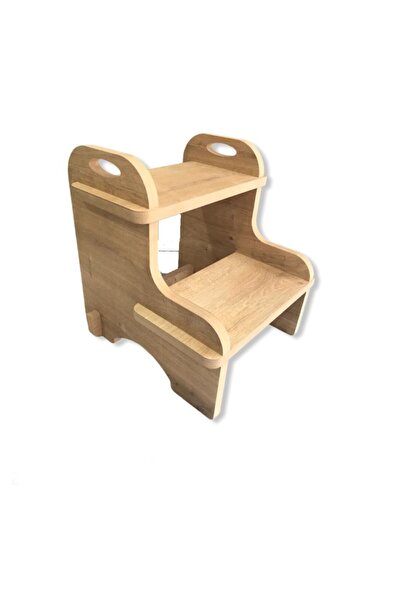 3Ekip Ahşap Montessori Ikili Basamak Demonte