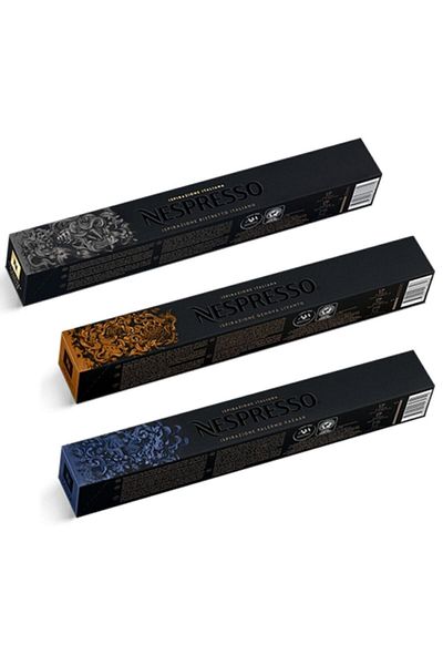 Nespresso Rıstretto Italiano, Genova Livanto, Palermo Kazaar Capsule Coffee 3x10 (30 Capsules)