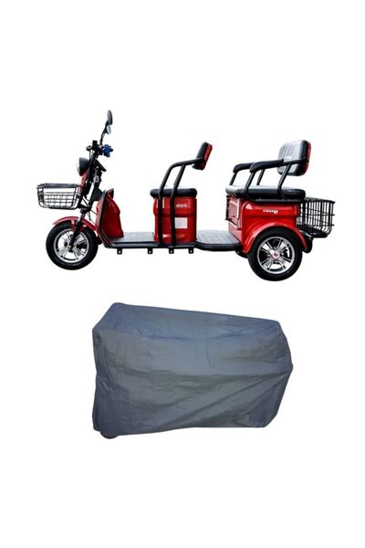 MaxDurable Yuki Yk 32 Greta 3 Tekerli 3 Kişilik Elektrikli Motosiklet Uyumlu ...