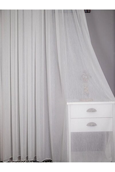 Altuntaş Tasarım Ütü Istemez Bambu Şantuklu Ütü Istemez Kırışmaz Tül Perde 1x...