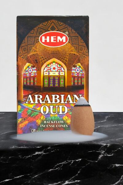 Genel Markalar Hem Arabian Oud Geri Akış Tütsü Konisi 10'lu