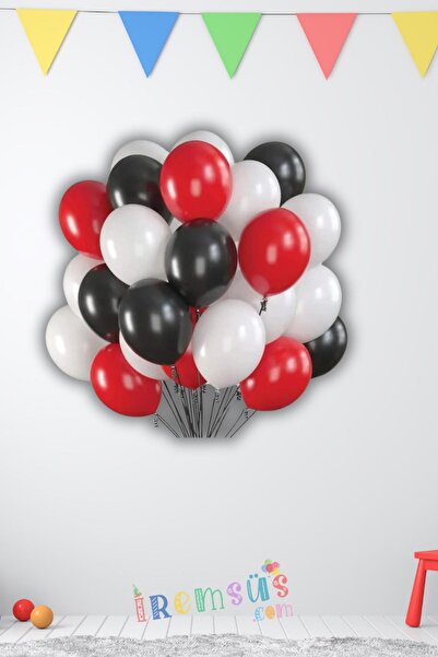 mypartyready Yarışcı Konsept Doğum Günü Partisi Süsleme Lateks Balonu 10 Adet...