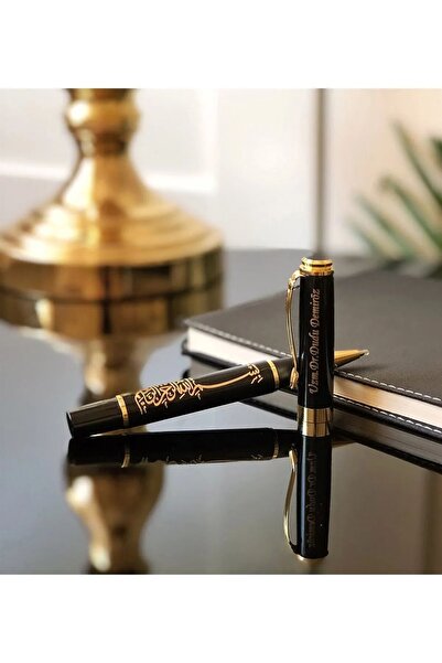 Sevgililer Günü İçin Kişiye Özel Isim Baskılı Kalem Seti, Besmele Yazılı Tükenmez Kalem Seti