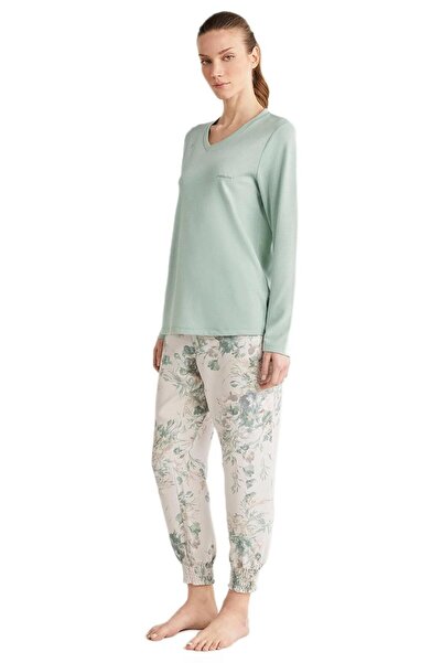 Catherine's Set de pijamale pentru femei Green Catherines - 2600