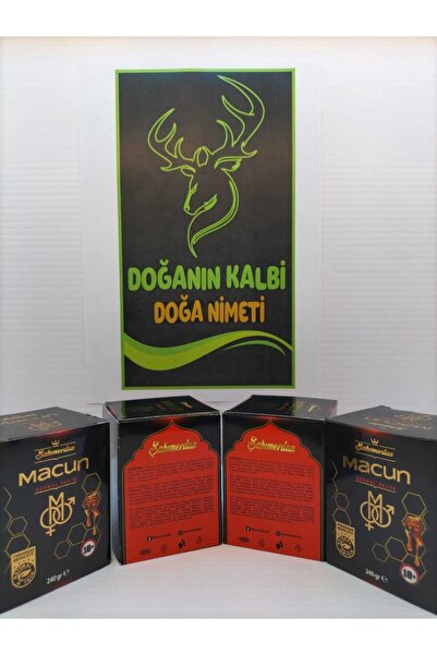 Şahımerdan 240 Macun 4 Adet 4 Adet Mendil Hediye Y.s