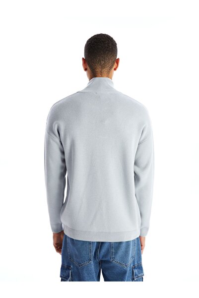 LC Waikiki Ανδρικό Πλεκτό Πουλόβερ - Σταντ γιακάς, Μακρυμάνικο