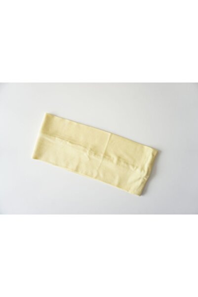 Mrey باندانا رياضية باللون الأصفر الفاتح| باندانا الشعر| واسعة| عصابة رأس ريا...