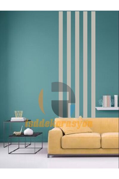 tsddekorasyon Gri Renk Tsd Dekorasyon Ahşap Şerit Duvar Panelleri