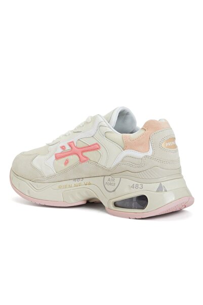 Premiata Kadın Bej Sharkyd 3596 Sneaker