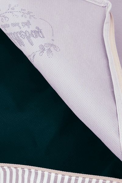 Textile sweet Σετ 4 2 Mega 2 μεγάλου μεγέθους γκρι ριγέ μαξιλάρι κάτω από το πάπλωμα πουλόβερ