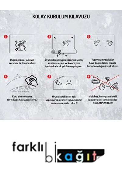 Farklı Bi Kağıt 85x56cm Pratik Tutunabilir Akıllı Kağıt Yazı Tahtası Aylık Takvim Planlayıcı