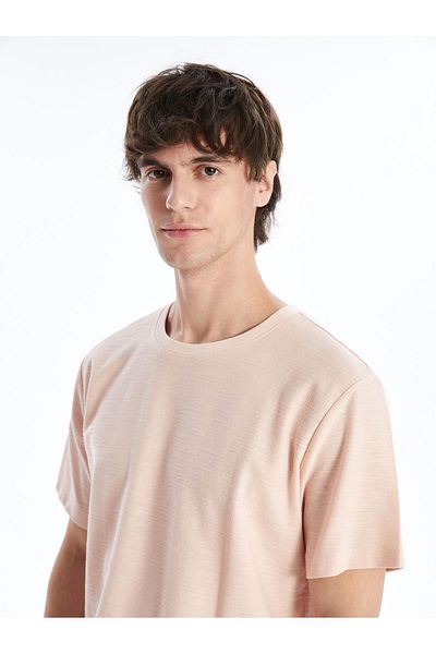 LC Waikiki Ανδρικό T-shirt με λαιμόκοψη με κοντό μανίκι