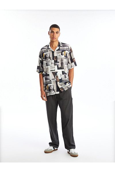 LC Waikiki Gabardine-Hose für Herren – bequeme Passform