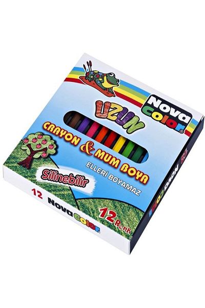 Nova Color Candle Pastel Paint Cardboard Box Full Size with Corner