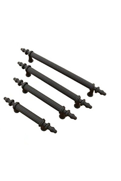 Joy Aksesuar Mobilya Dolap Çekmece Kulp Reyhan 224mm Mat Siyah Renk