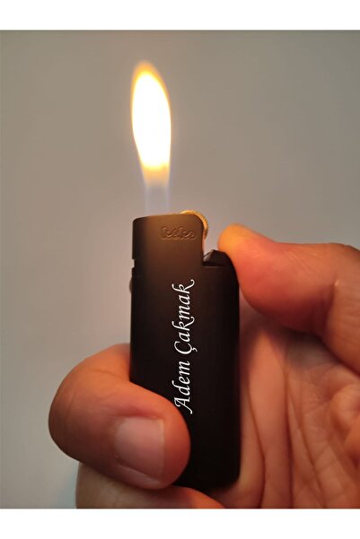 ASYA GIFTS Yılbaşına Özel Kişiye Özel Isim Baskılı Metal Taşlı Çakmak ( Gazlı )
