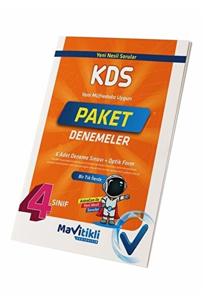 Mavitikli Yayıncılık Mavitikli Yayınları 4. Sınıf 6'lı Kds Paket Deneme