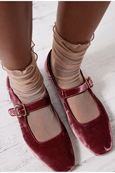 quella atelier Tül Kısa Çorap Vip Tül Çorap