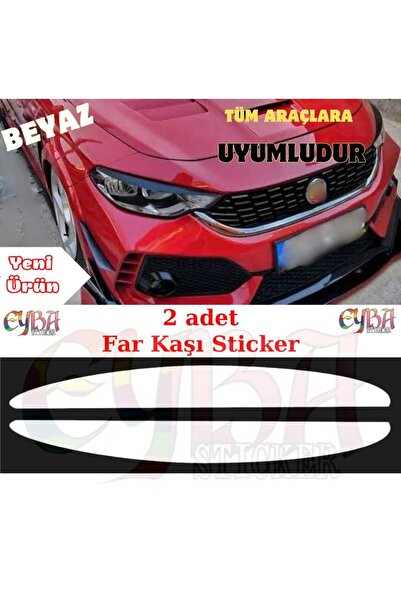 EYBA STİCKER ملصقات الحواجب ARMAK Silhouette قطعتين من اليمين إلى اليسار