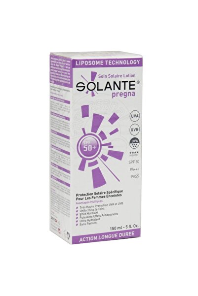 Solante Pregna Spf 50+ Hamilelere Özel
