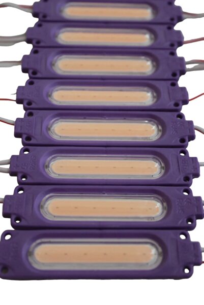 Genel Markalar Demir Led - Cob Led Modül Lensli 2 Watt 12 Volt Mor (10 ADET)